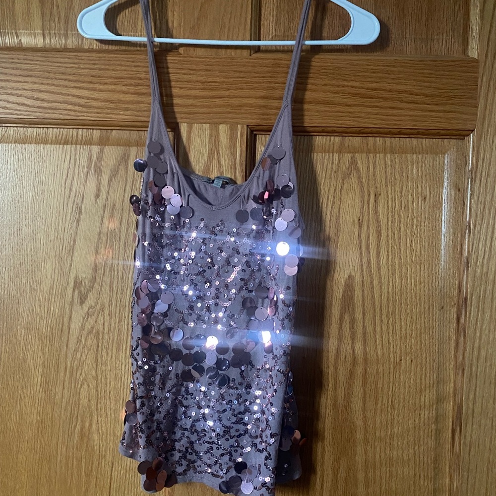 Sequin top